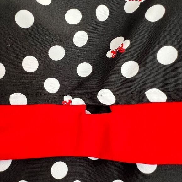 Disney Swimsuit Dress Minnie Mouse Icons Polka-Dot Print Size Small Missing Bow - Picture 4 of 15